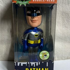 Funko Batman Silver and Blue Bobble-Head Figure